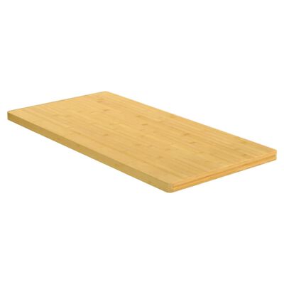 vidaXL Bordplate 50x100x2,5 cm bambus