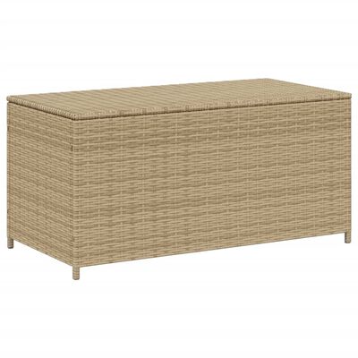 vidaXL Putekasse blandet beige 190L cm polyrotting