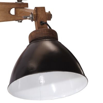 vidaXL Vegglampe 25 W svart E27