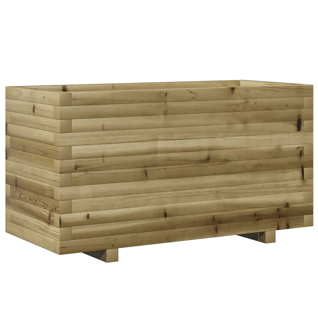 vidaXL Plantekasse 90x40x49,5 cm impregnert furu