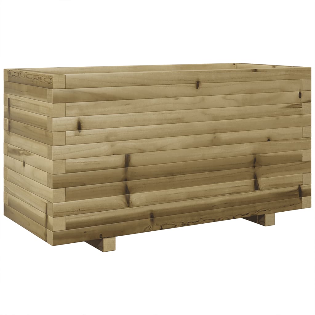 vidaXL Plantekasse 90x40x49,5 cm impregnert furu