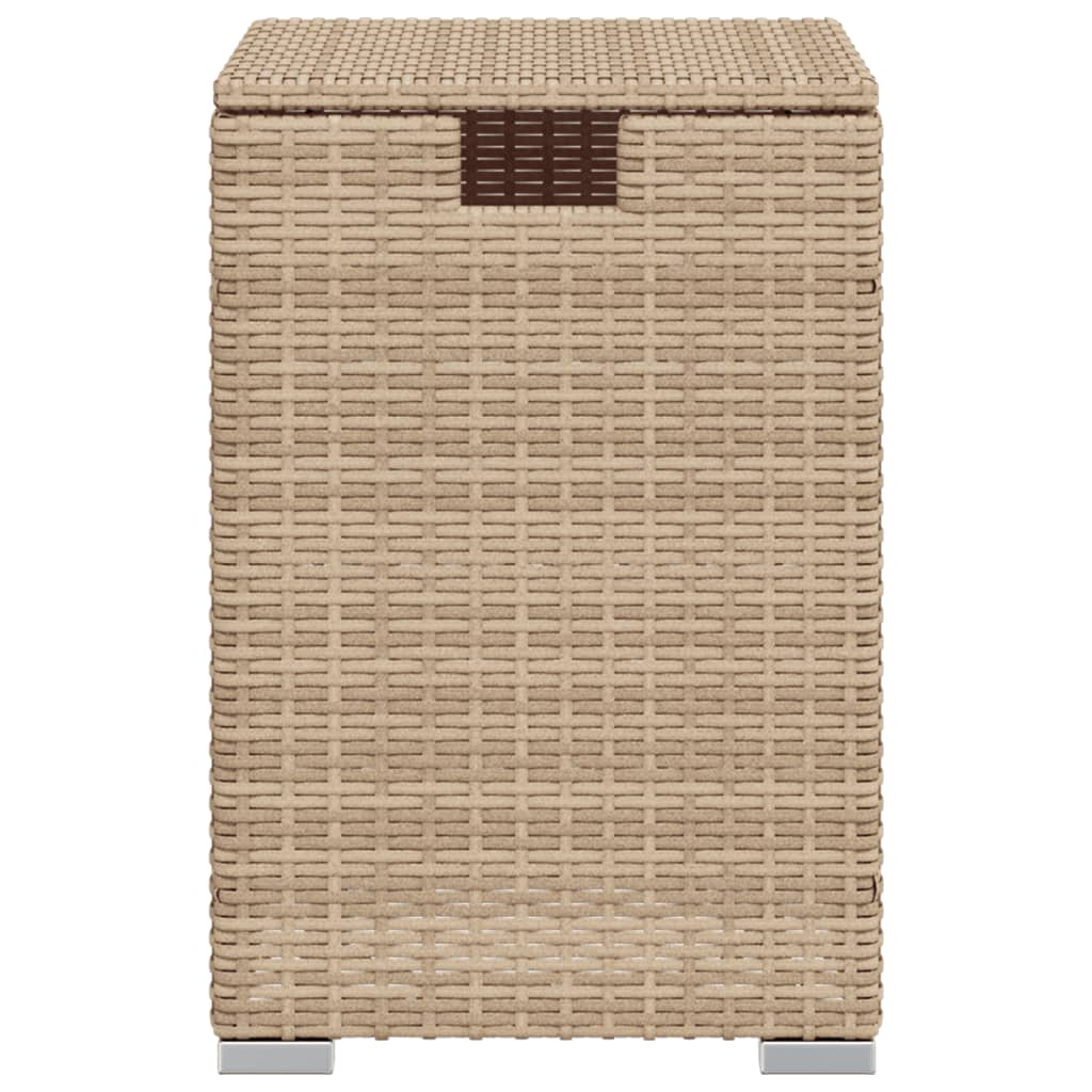 vidaXL Deksel for propantank beige 40x40x60 cm polyrotting