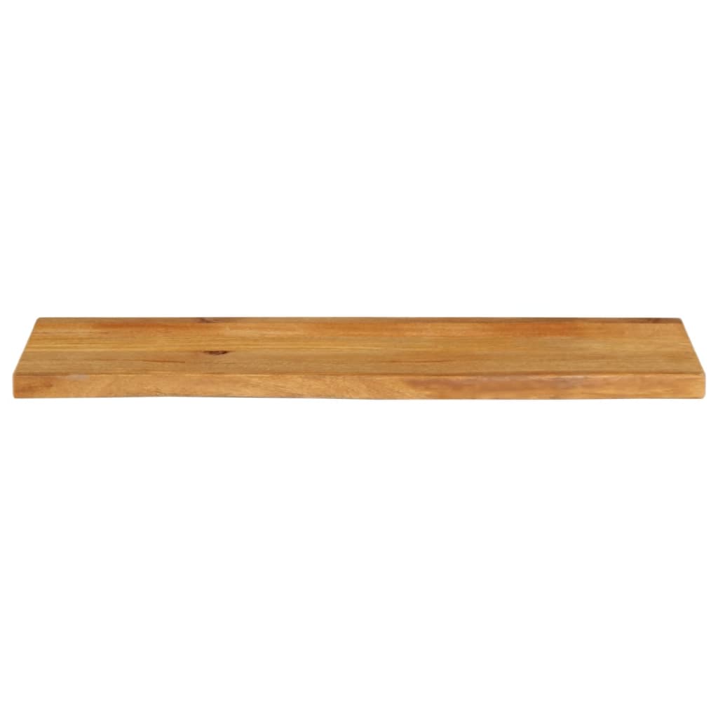 vidaXL Bordplate naturlig kant 110x30x3,8 cm heltre mango