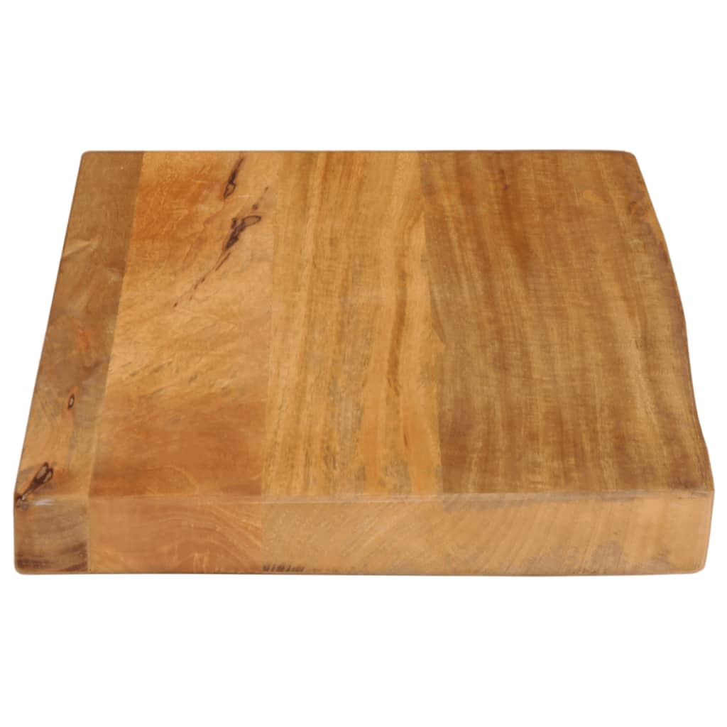 vidaXL Bordplate naturlig kant 50x20x3,8 cm heltre mango