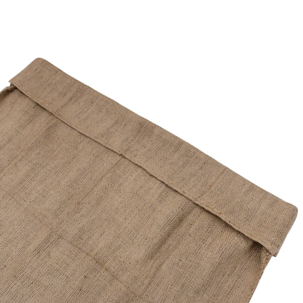 vidaXL Jutesekker 10 stk 100x110 cm 100% jute 340 gsm