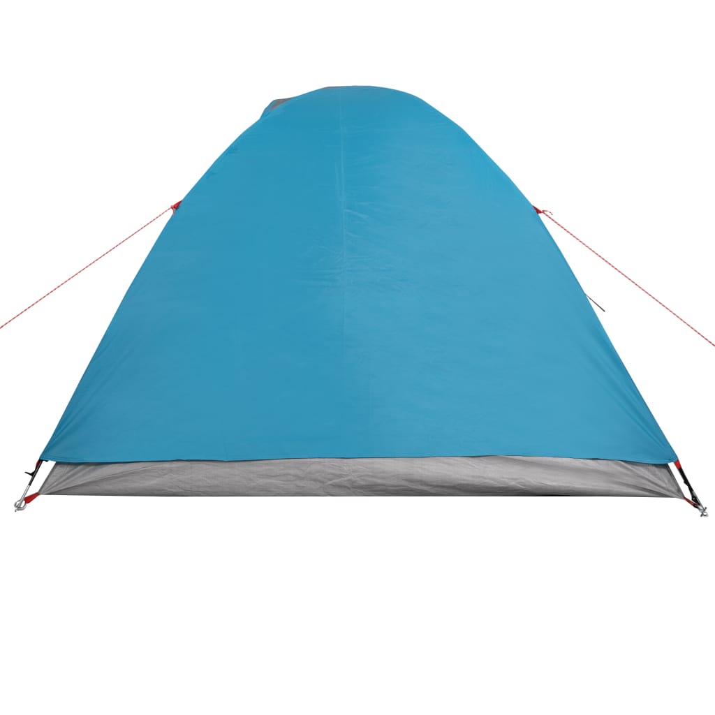 vidaXL Kuppeltelt for camping 3 personer blå vanntett