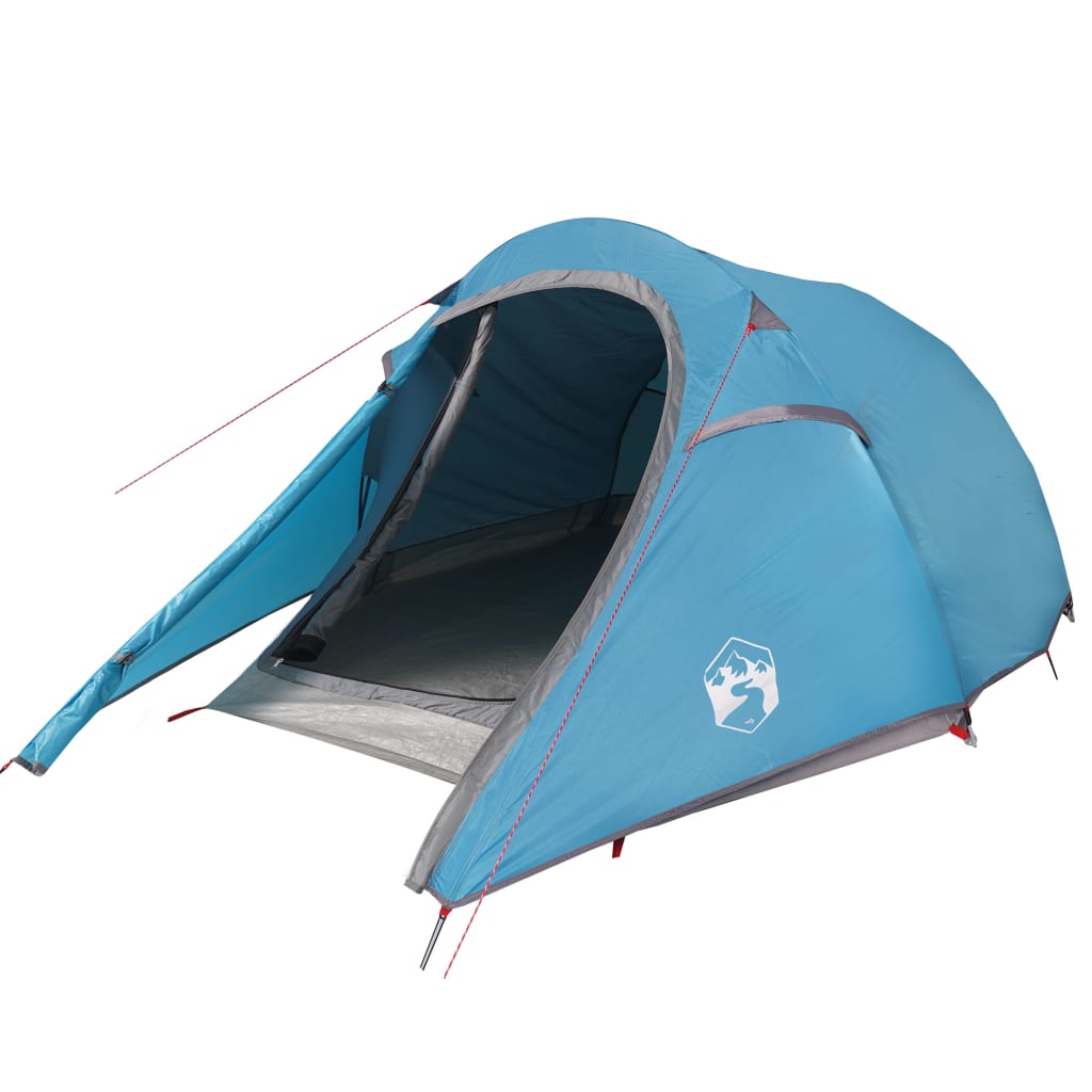 vidaXL Tunneltelt for camping 3 personer blå vanntett