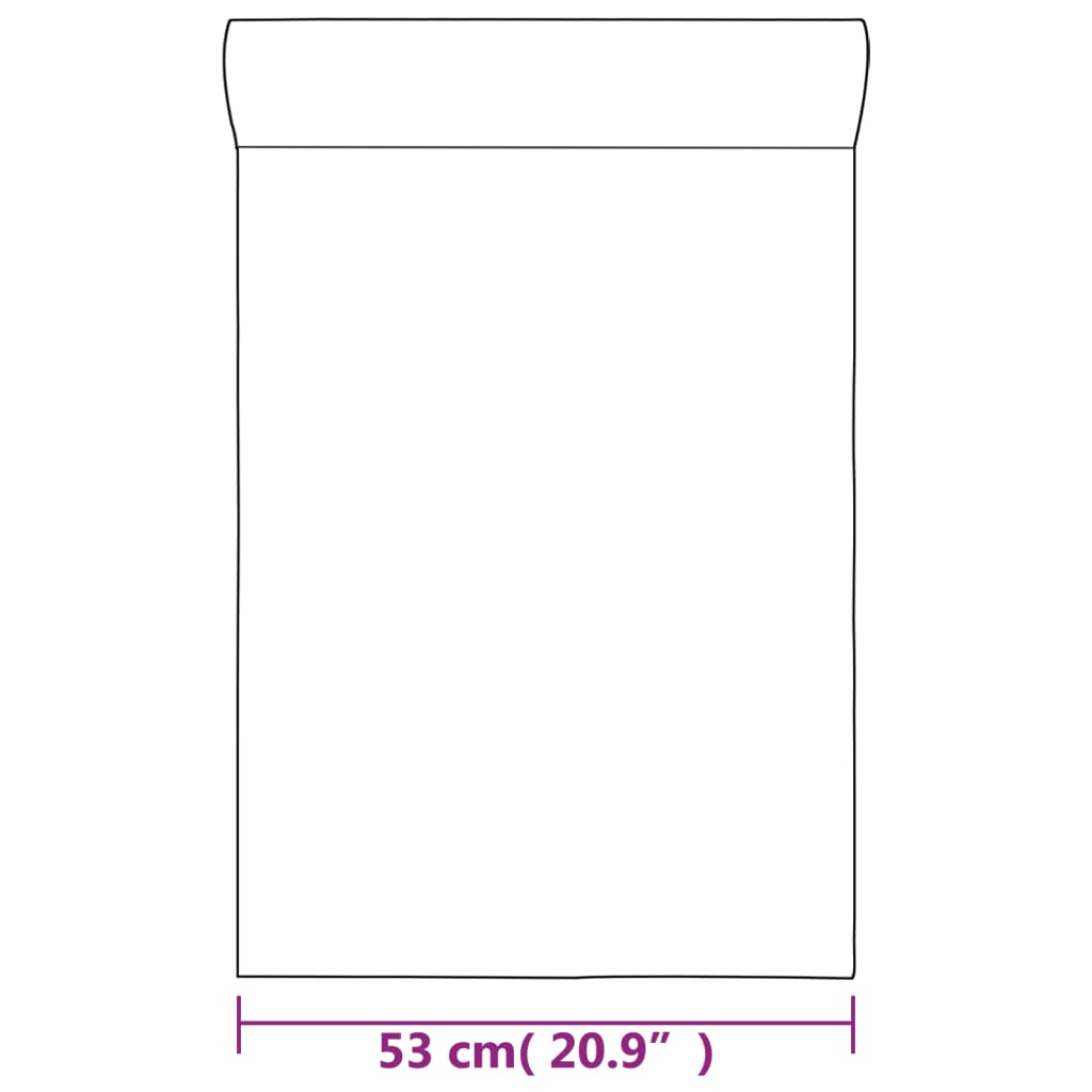 vidaXL Veggtapet 3D steinutseende grå og beige 10x0,53 m ikke-vevd