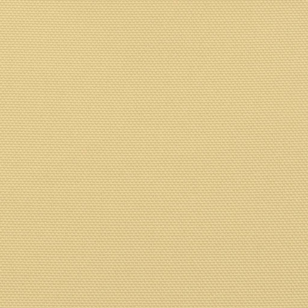 vidaXL Solseil sand 4,5x2,5 m 100% polyester oxford