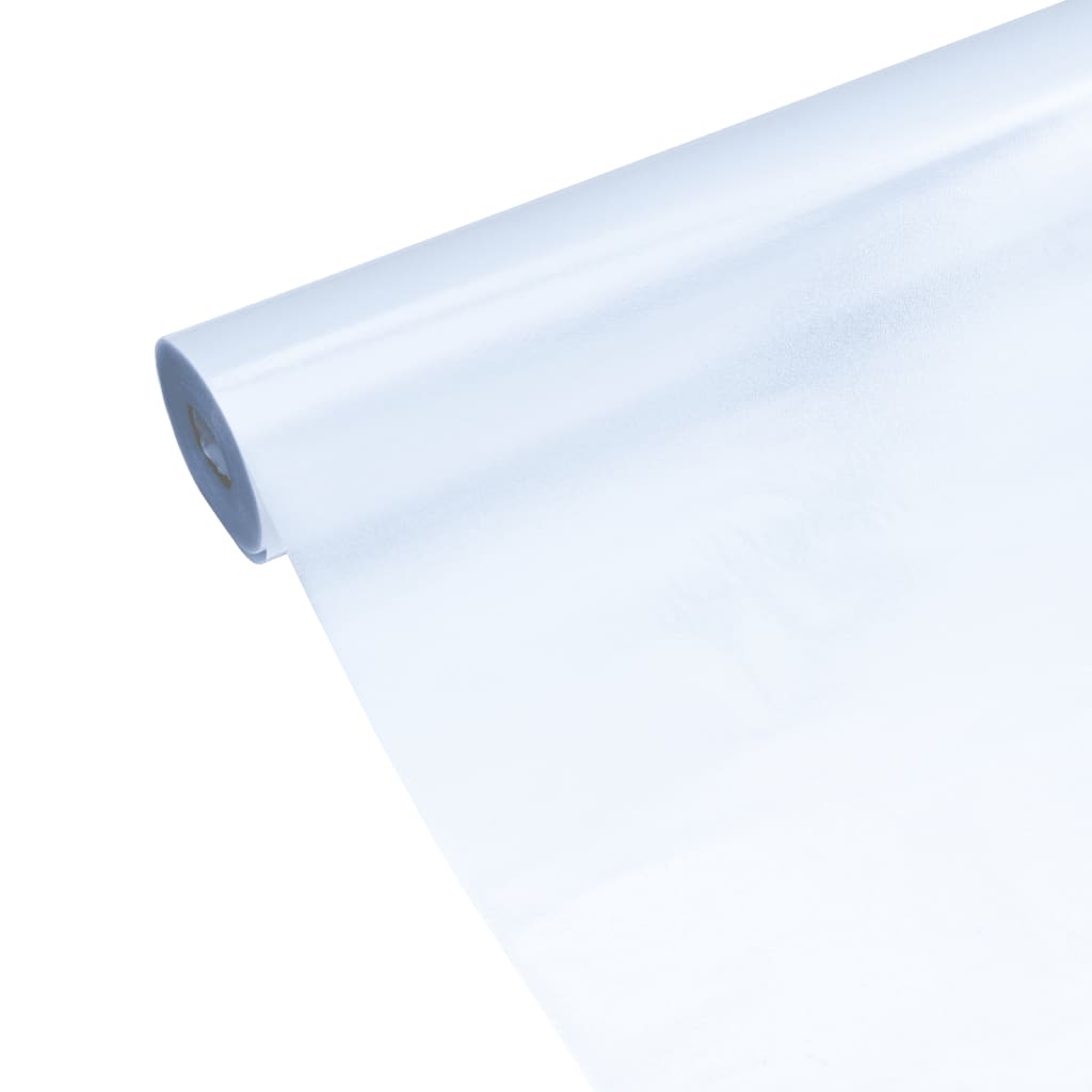 vidaXL Vindusfilm statisk frostet gjennomsiktig grå 60x500 cm PVC