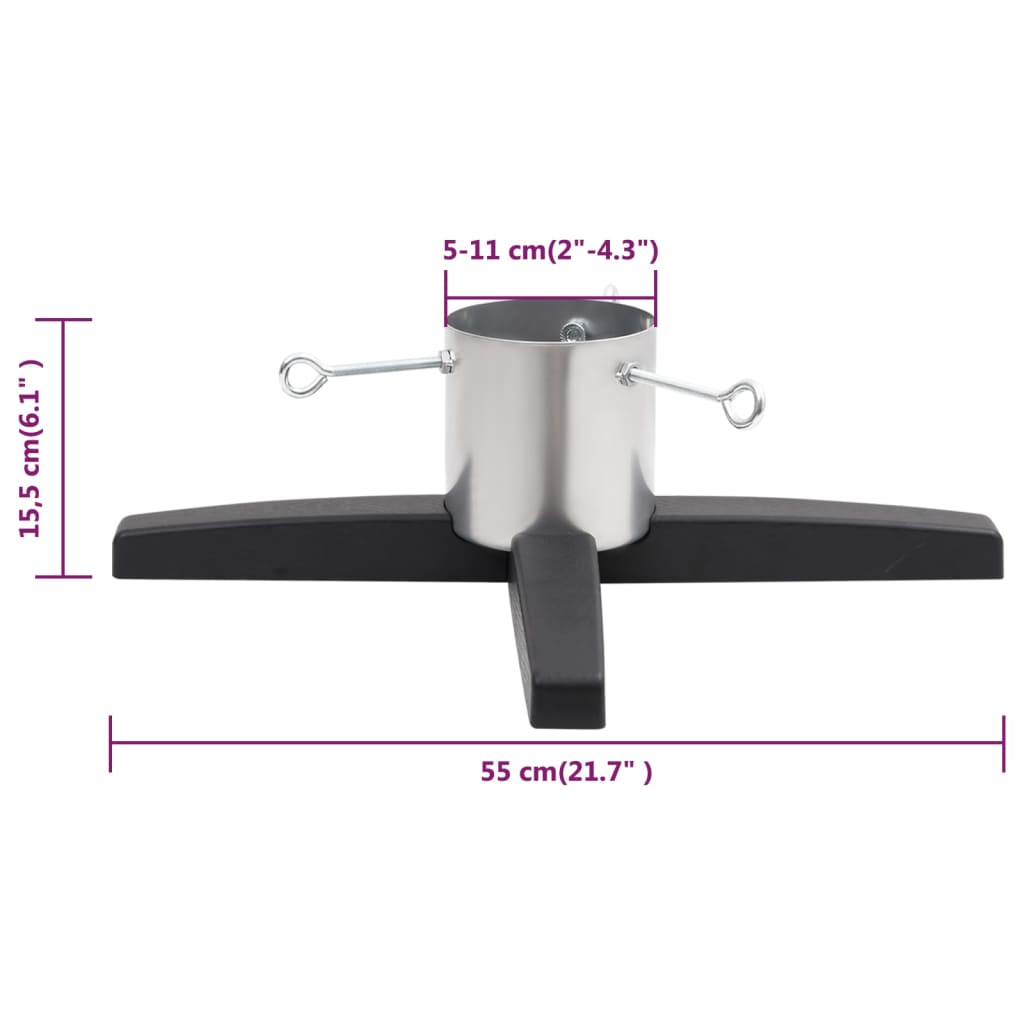 vidaXL Juletrestativ 55x55x15,5 cm