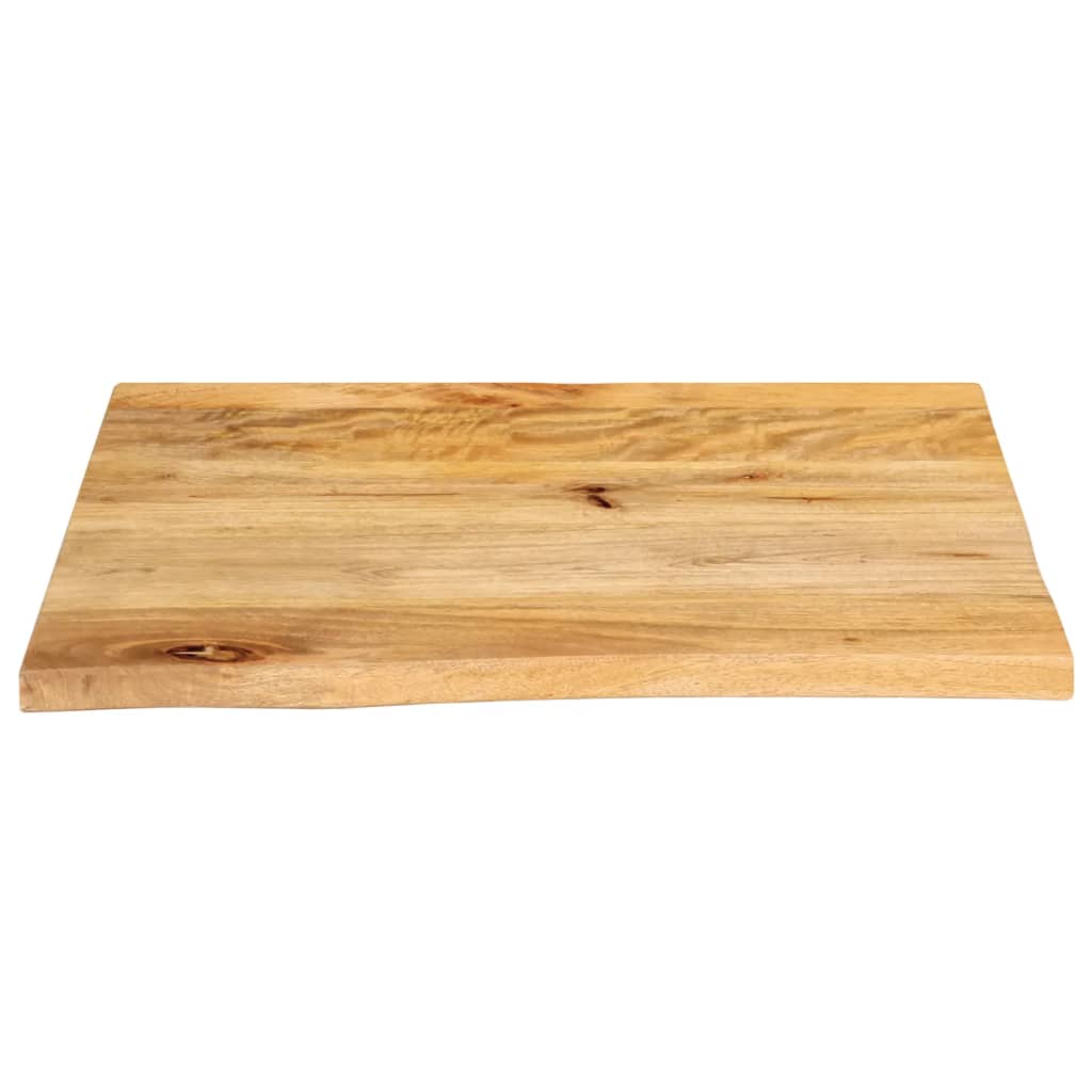 vidaXL Bordplate naturlig kant 180x30x2,5 cm heltre mango