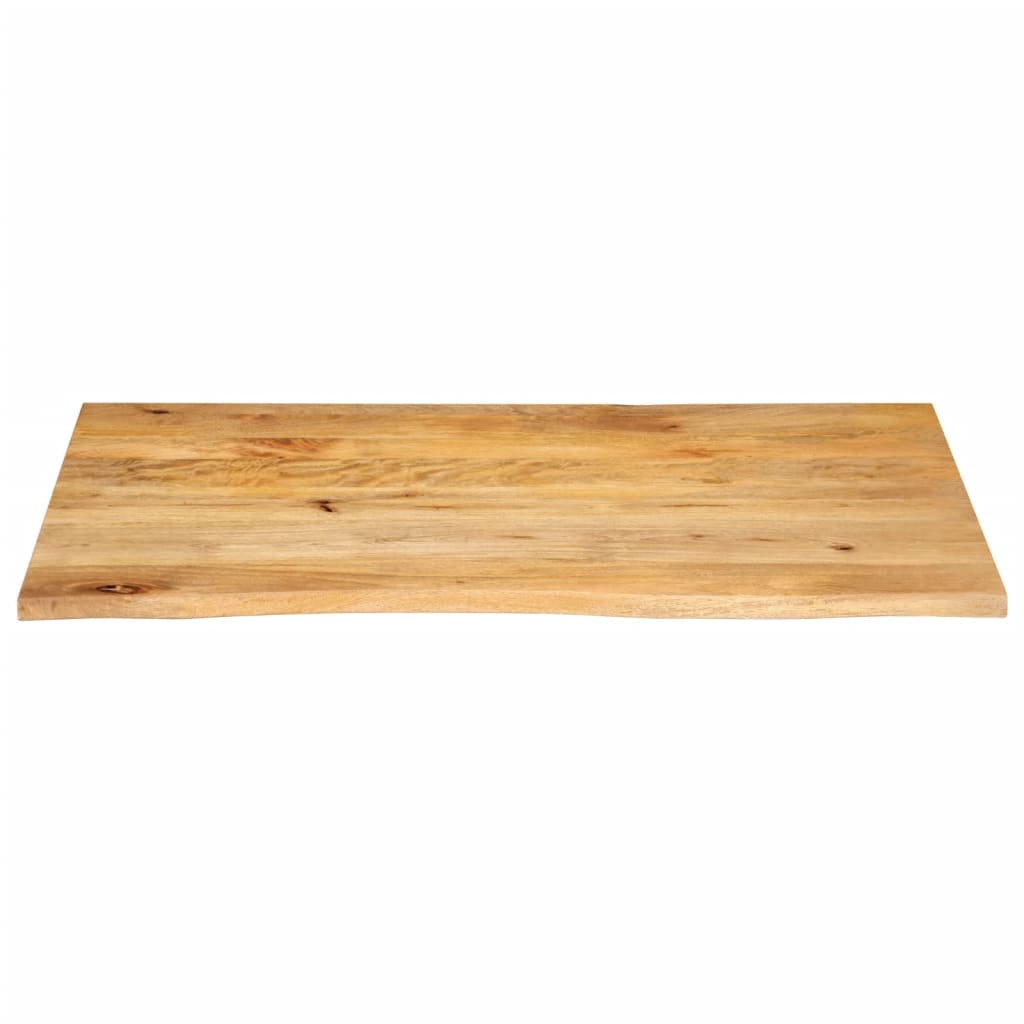 vidaXL Bordplate 100x60x2,5 cm naturlig kant heltre mango