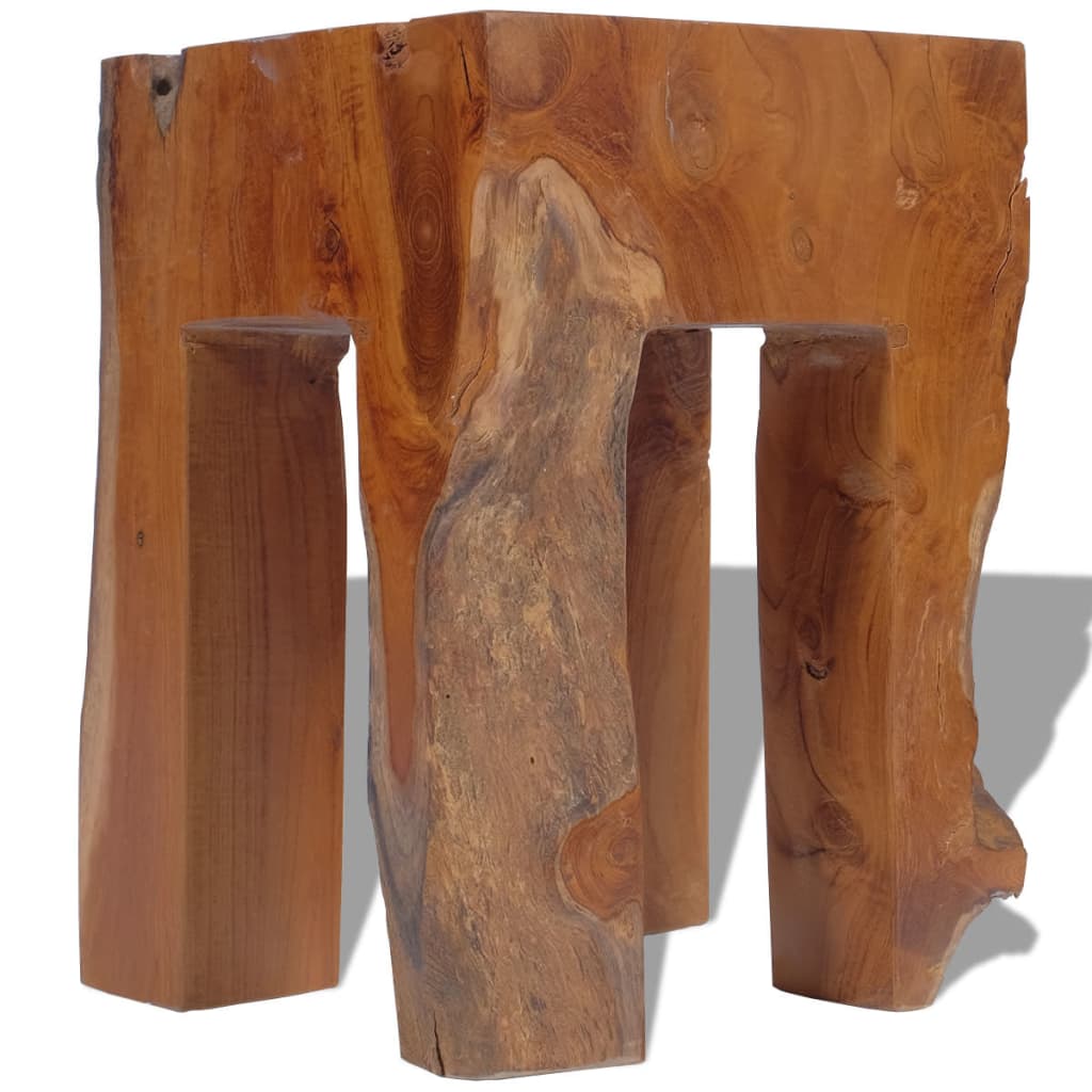 vidaXL Krakk heltre teak