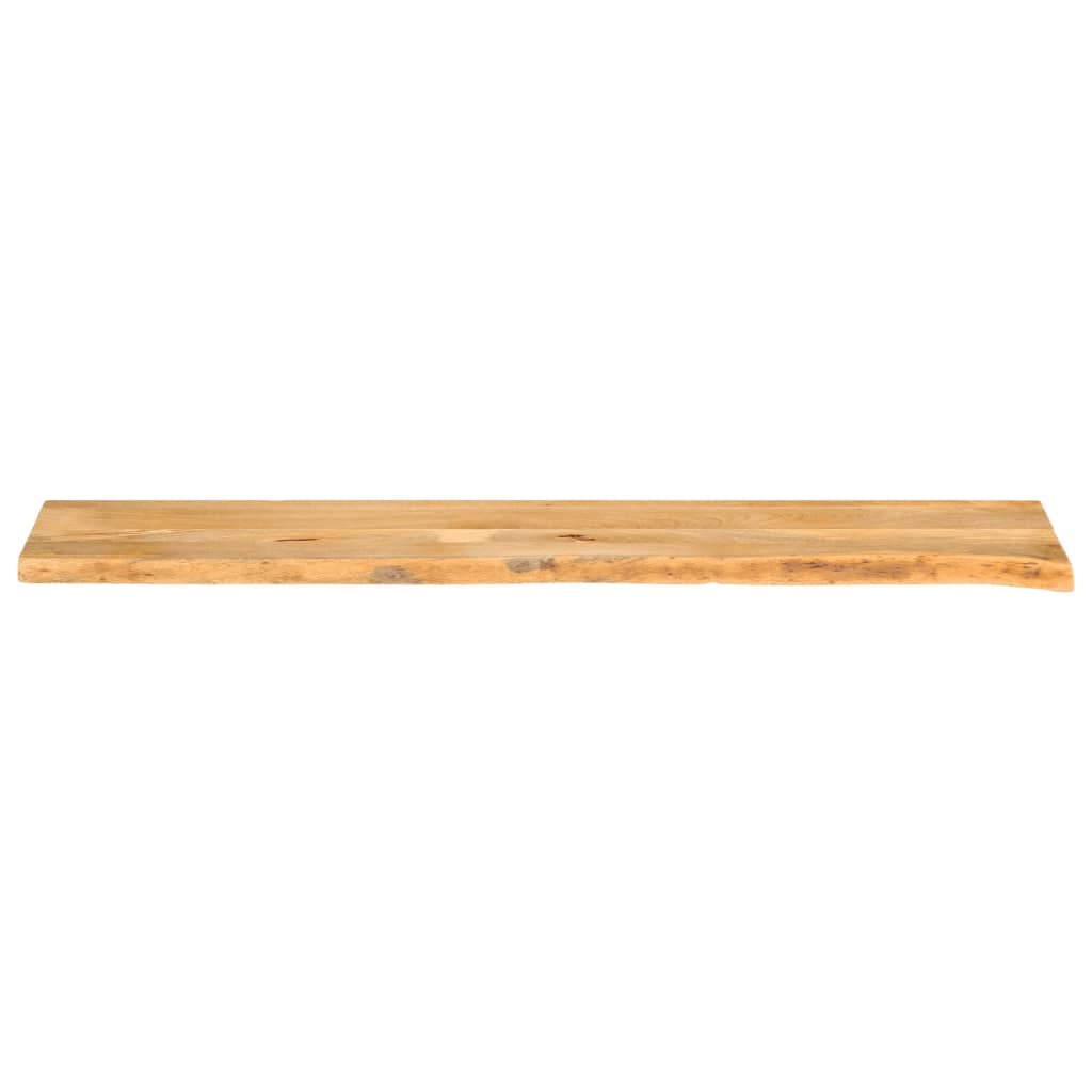 vidaXL Bordplate 140x40x3,8 cm naturlig kant heltre mango