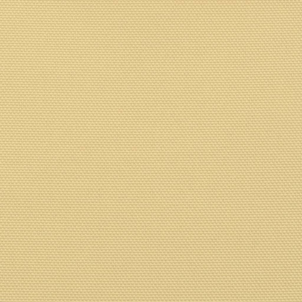 vidaXL Solseil sand 3,5x2 m 100% polyester oxford