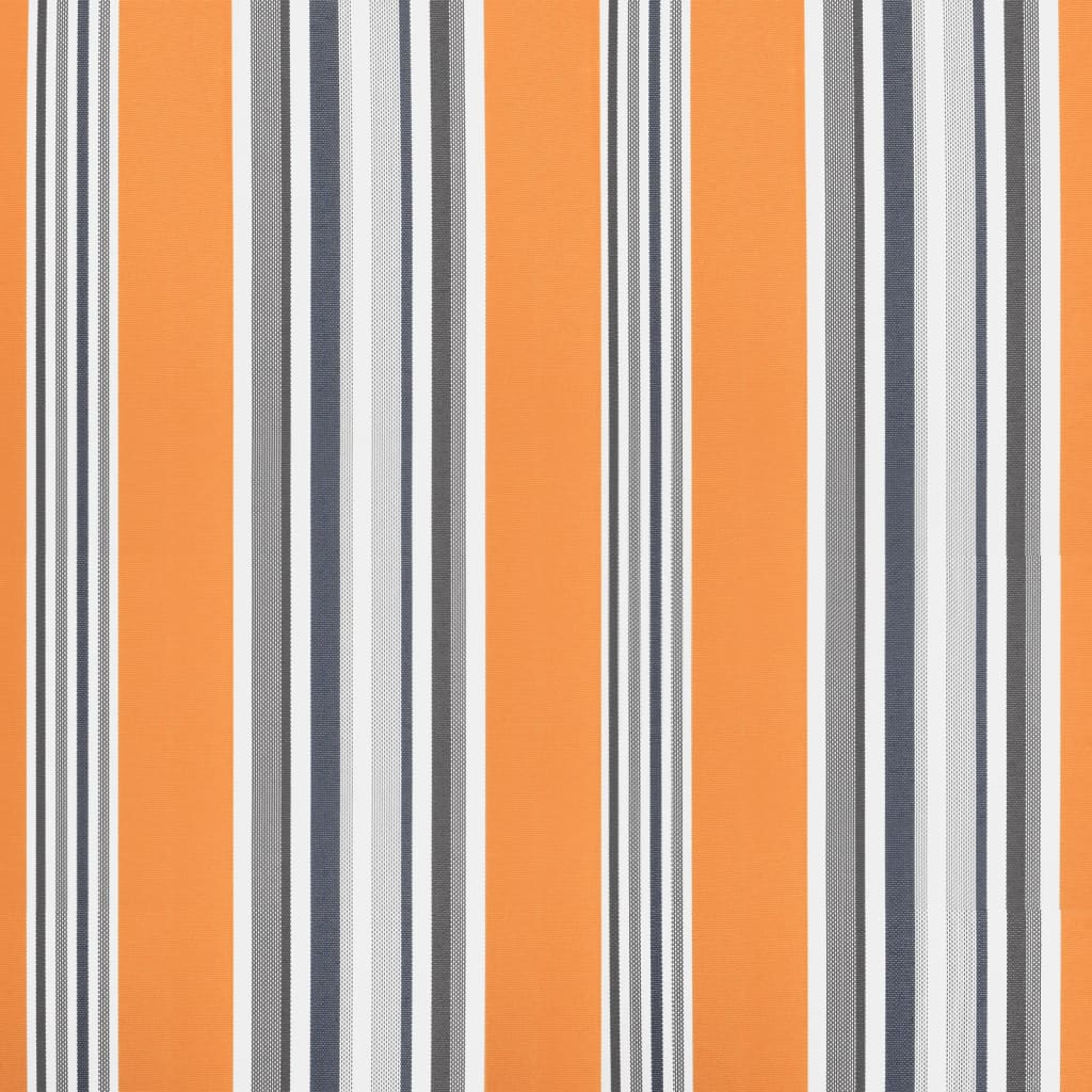 vidaXL Erstatningsduk for markise flerfarget stripe 3x2,5 m