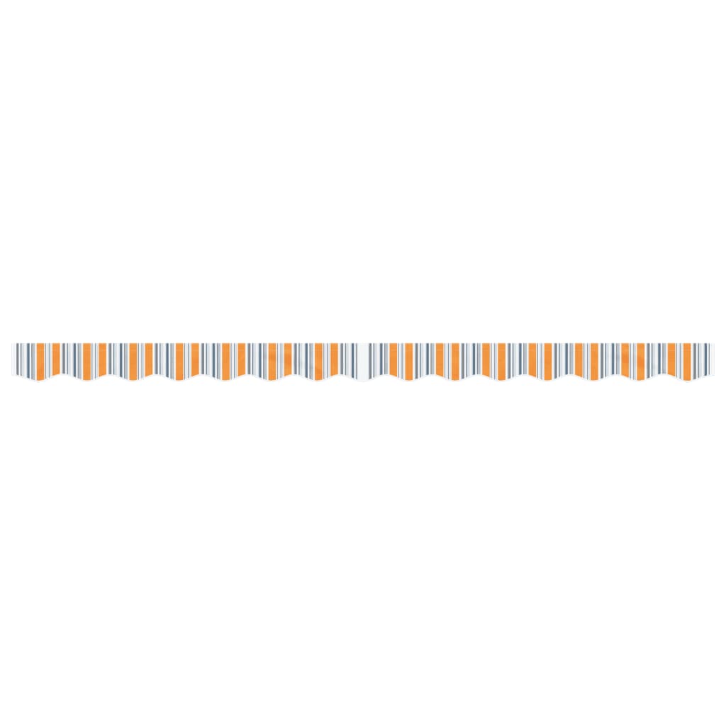 vidaXL Erstatningsstoff for markise flerfarget stripe 3,5 m