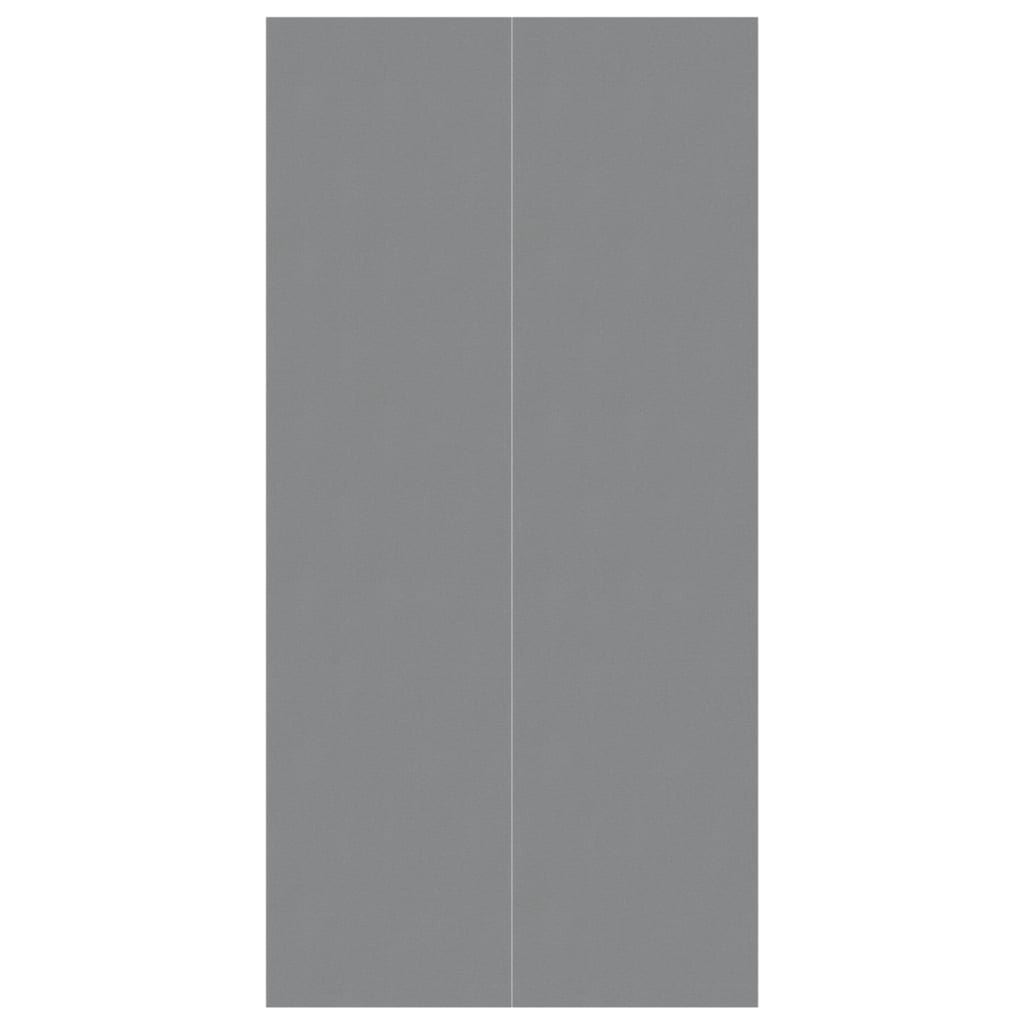 vidaXL Bassengduk lysegrå 500x250 cm polyester geotekstil