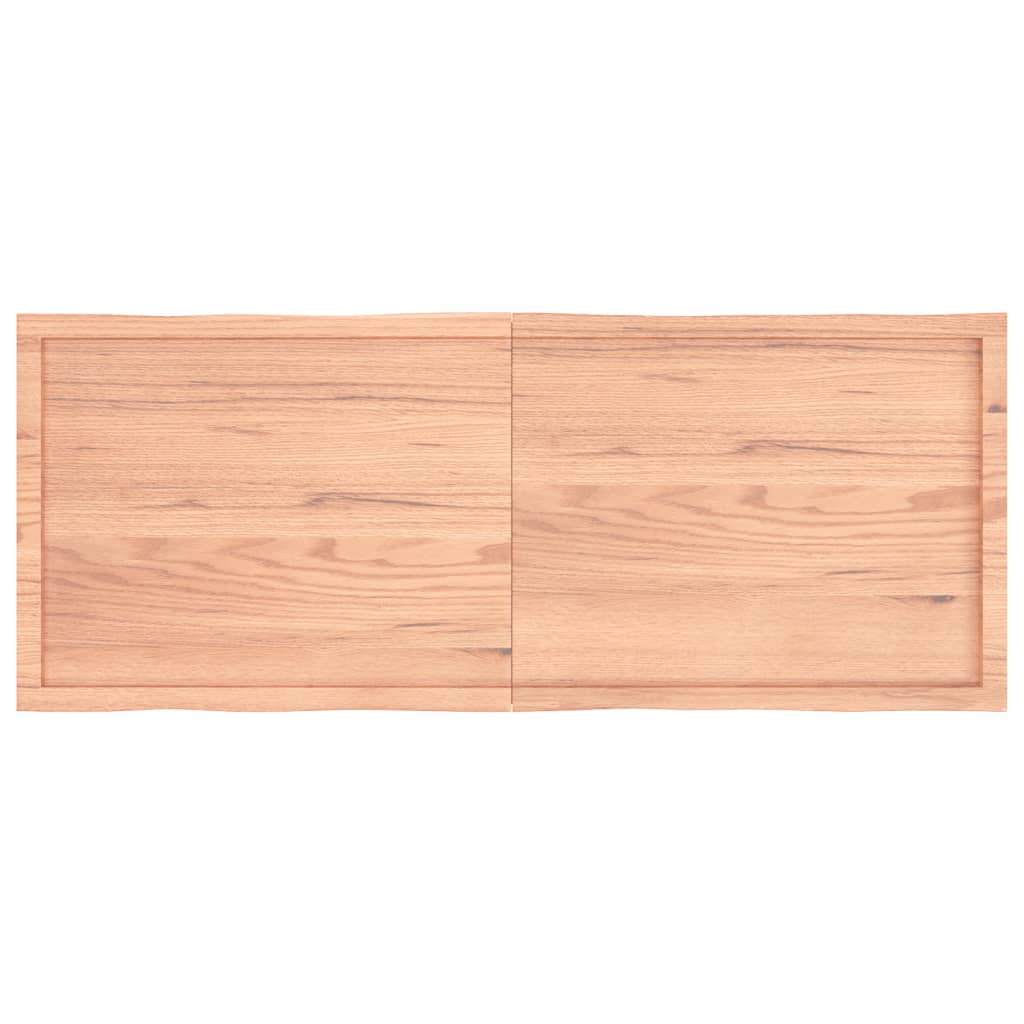 vidaXL Bordplate lysebrun 160x60x(2-6)cm behandlet heltre naturlig