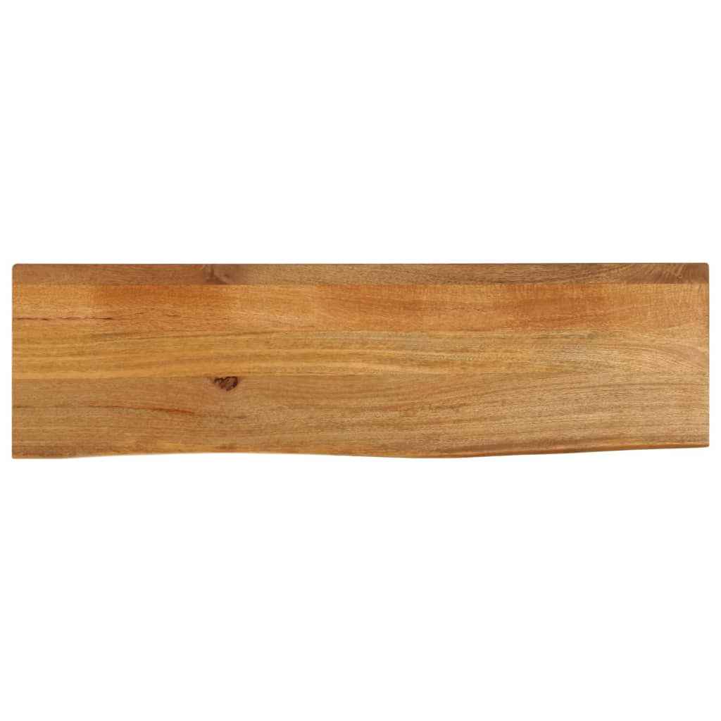 vidaXL Bordplate 100x40x2,5 cm naturlig kant heltre mango