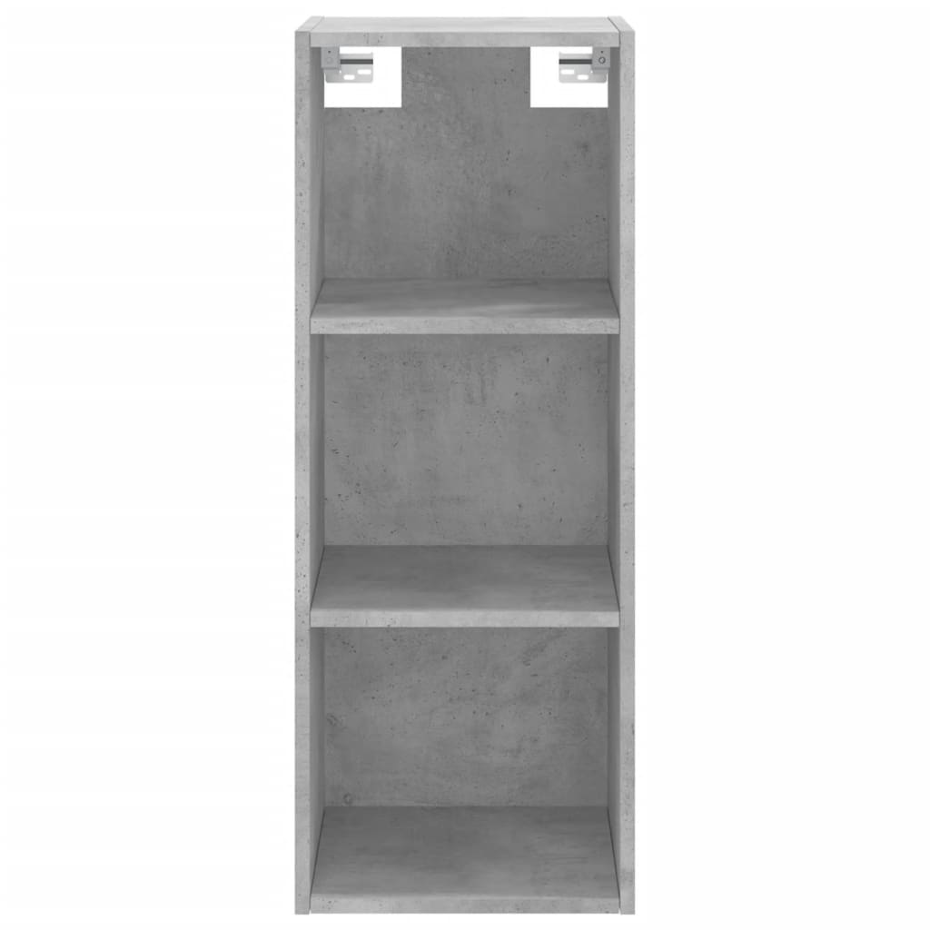 vidaXL Highboard betonggrå 34,5x32,5x180 cm konstruert tre