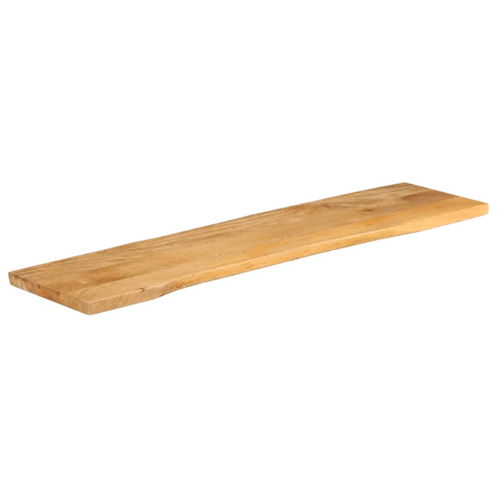 vidaXL Bordplate 180x40x3,8 cm naturlig kant heltre mango