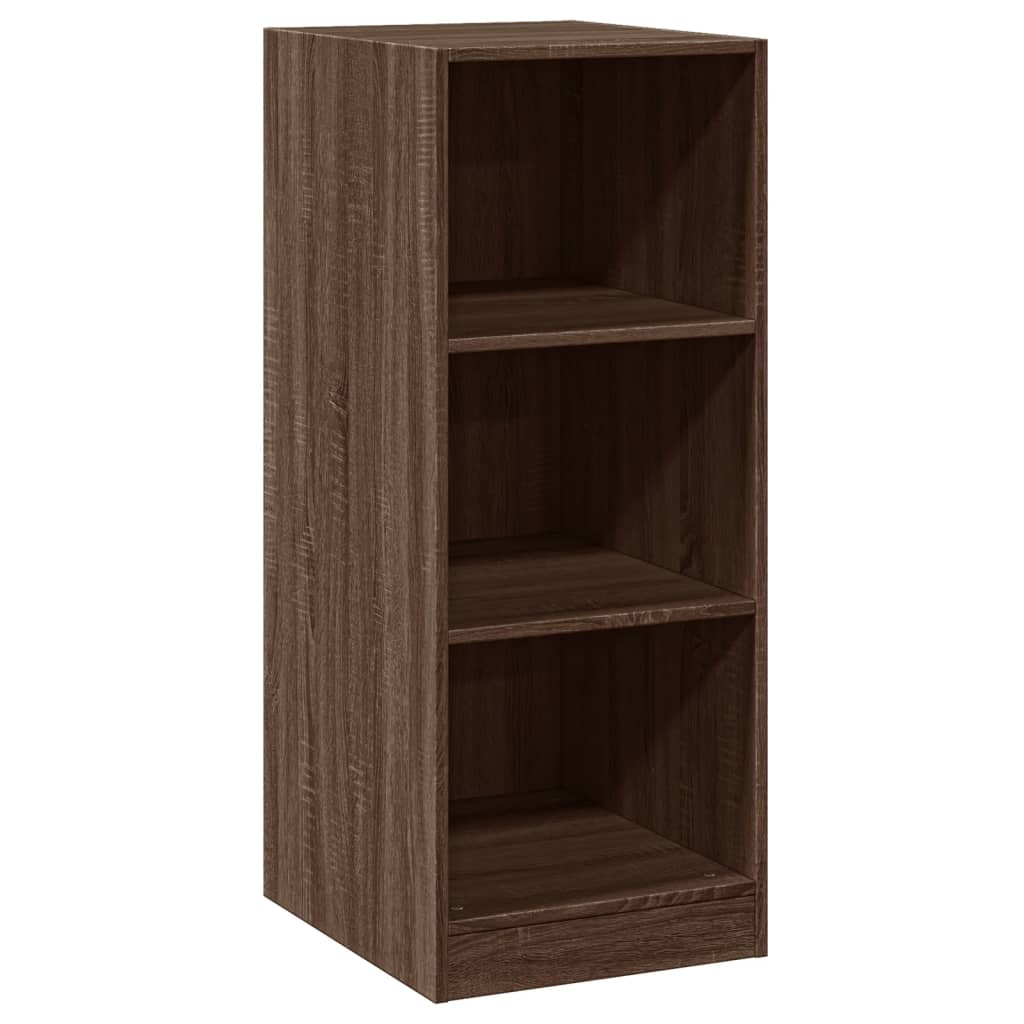 vidaXL Garderobe brun eik 48x41x102 cm konstruert tre