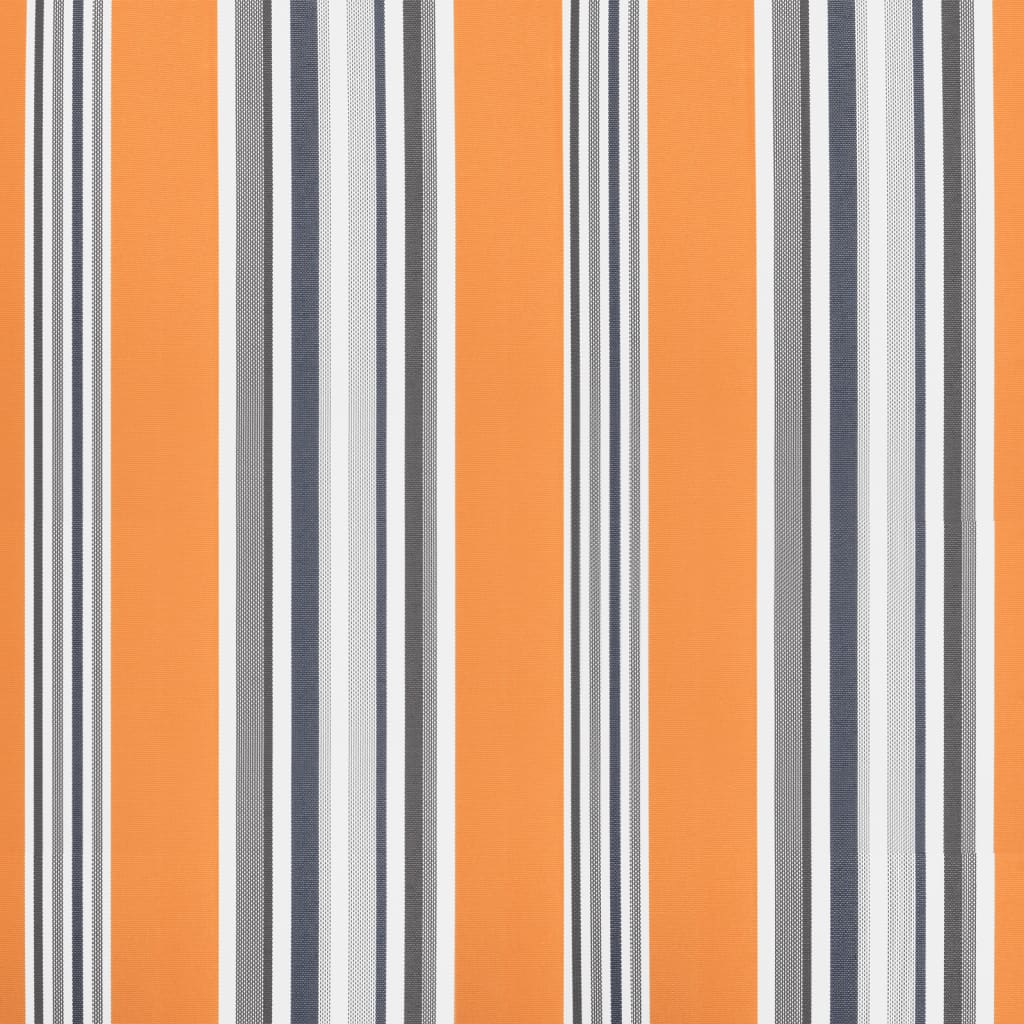 vidaXL Erstatningsstoff for markise flerfarget stripe 4,5 m