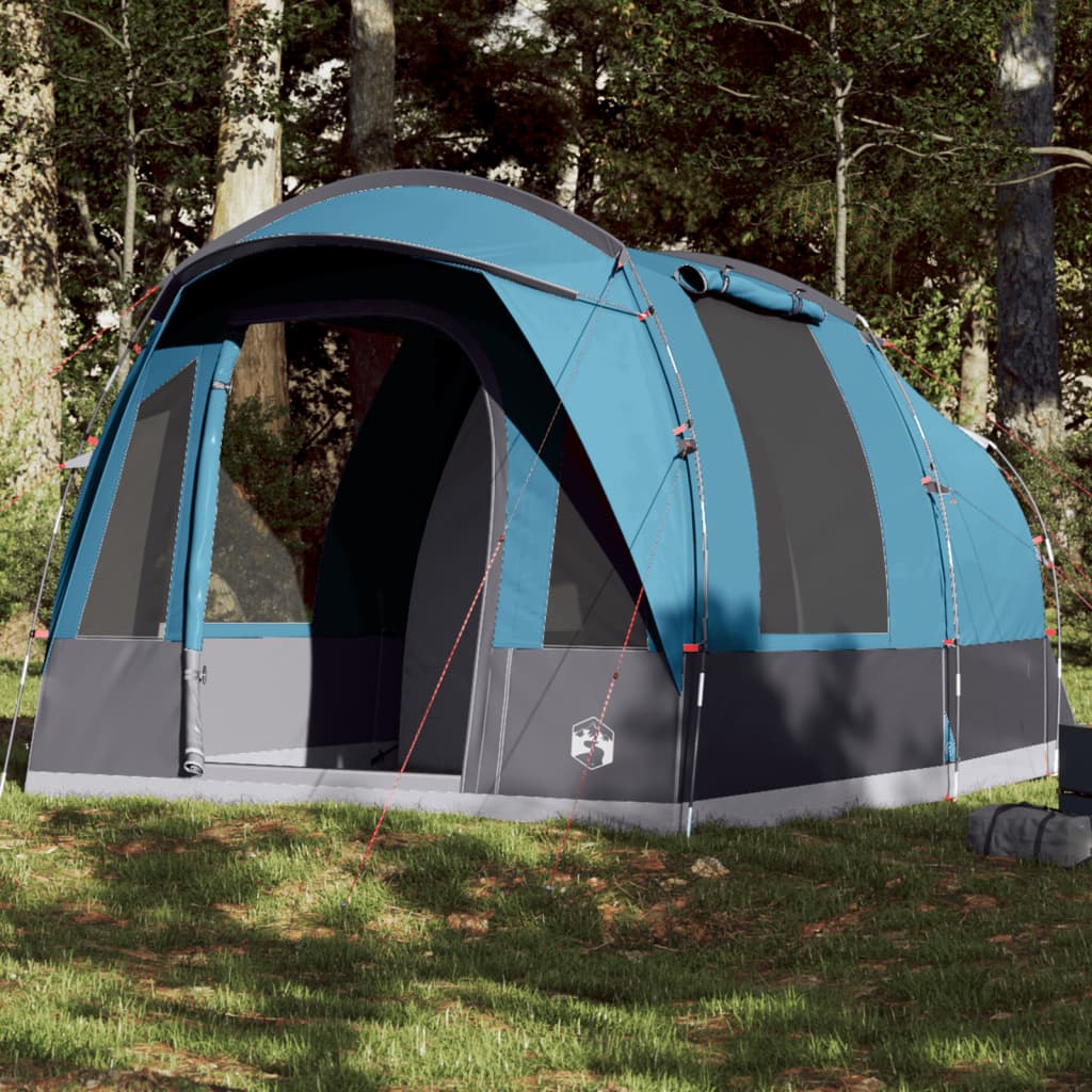 vidaXL Tunneltelt for camping 3 personer blå vanntett