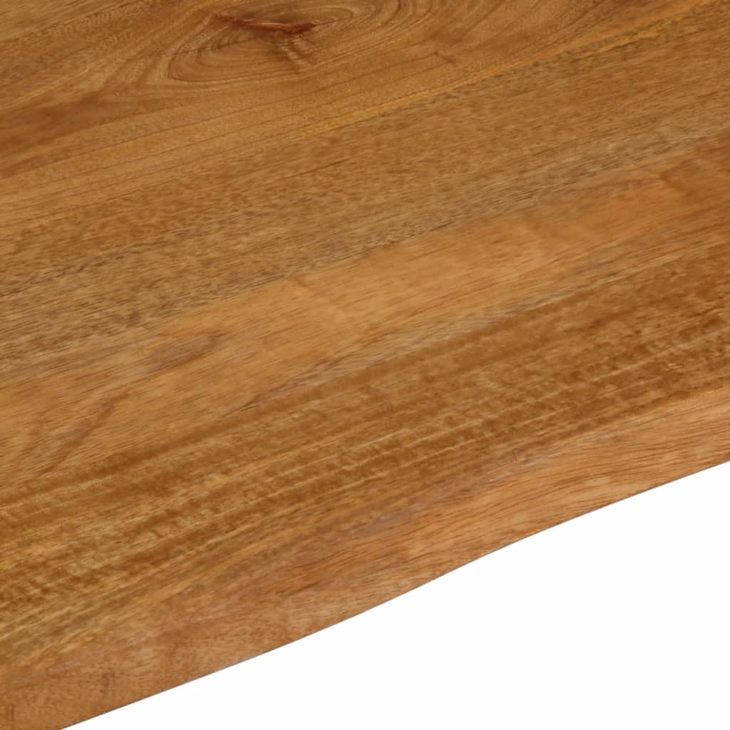 vidaXL Bordplate naturlig kant 180x30x2,5 cm heltre mango