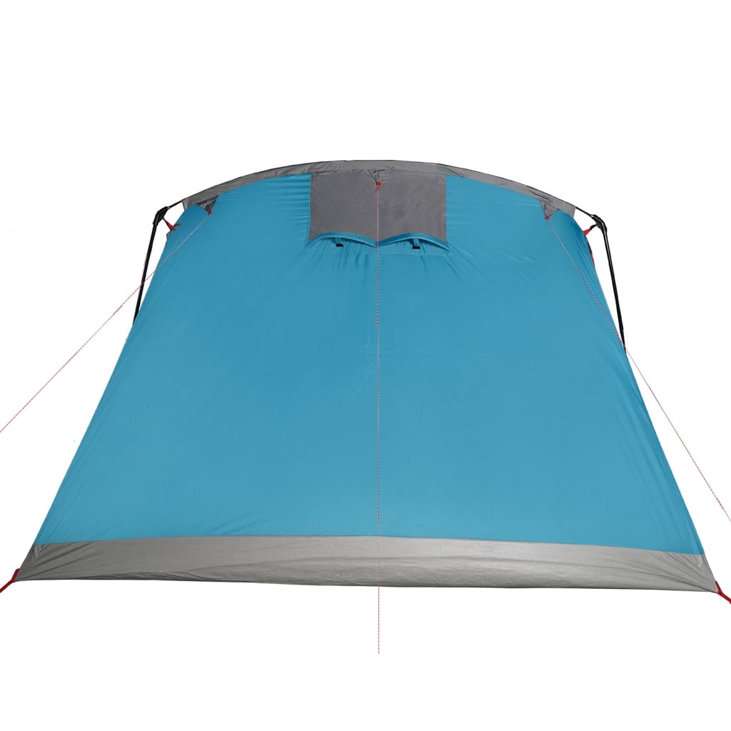 vidaXL Tunneltelt for camping 10 personer blå vanntett