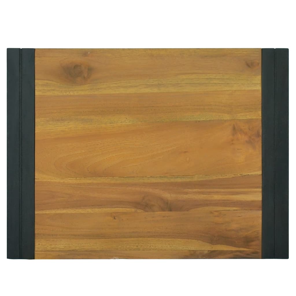 vidaXL Baderomsskap 60x45x35 cm heltre teak