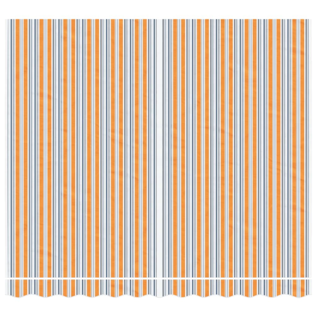 vidaXL Erstatningsduk for markise flerfarget stripe 3x2,5 m