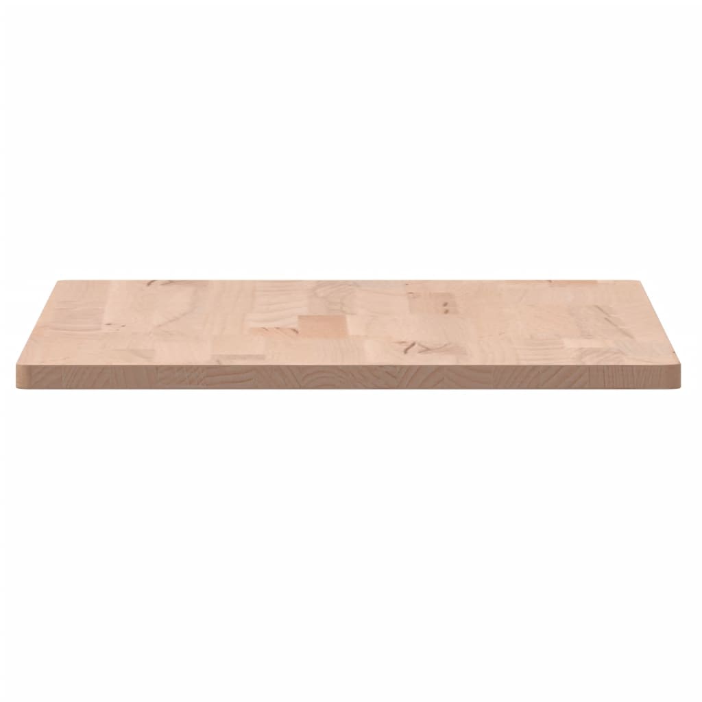 vidaXL Benkeplate til bad 60x40x1,5 cm heltre bøketre