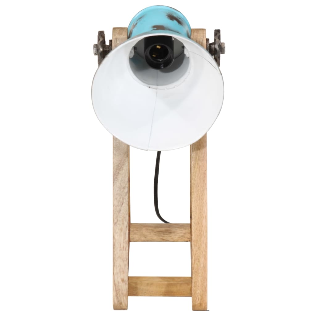 vidaXL Skrivebordslampe 25 W denimblå 30x17x40 cm E27