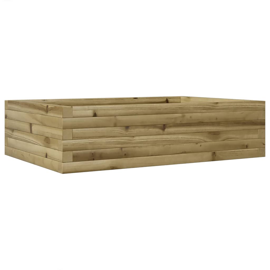 vidaXL Plantekasse 90x60x23 cm impregnert furu