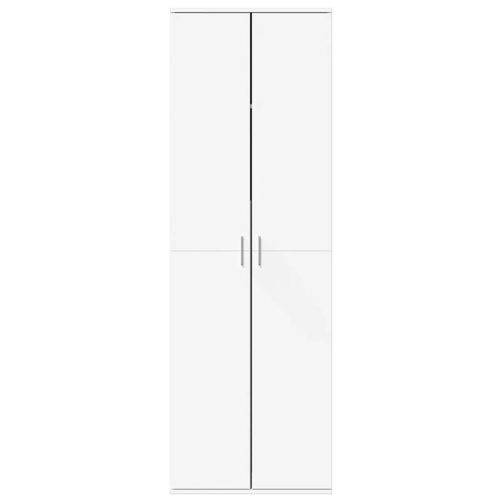 vidaXL Highboard hvit 60x35x180 cm konstruert tre