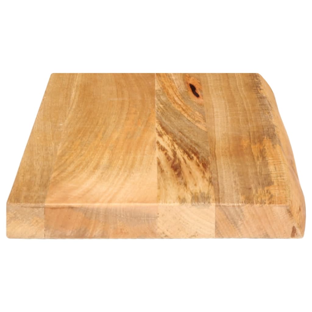 vidaXL Bordplate med naturlig kant 60x20x2,5 cm heltre mango