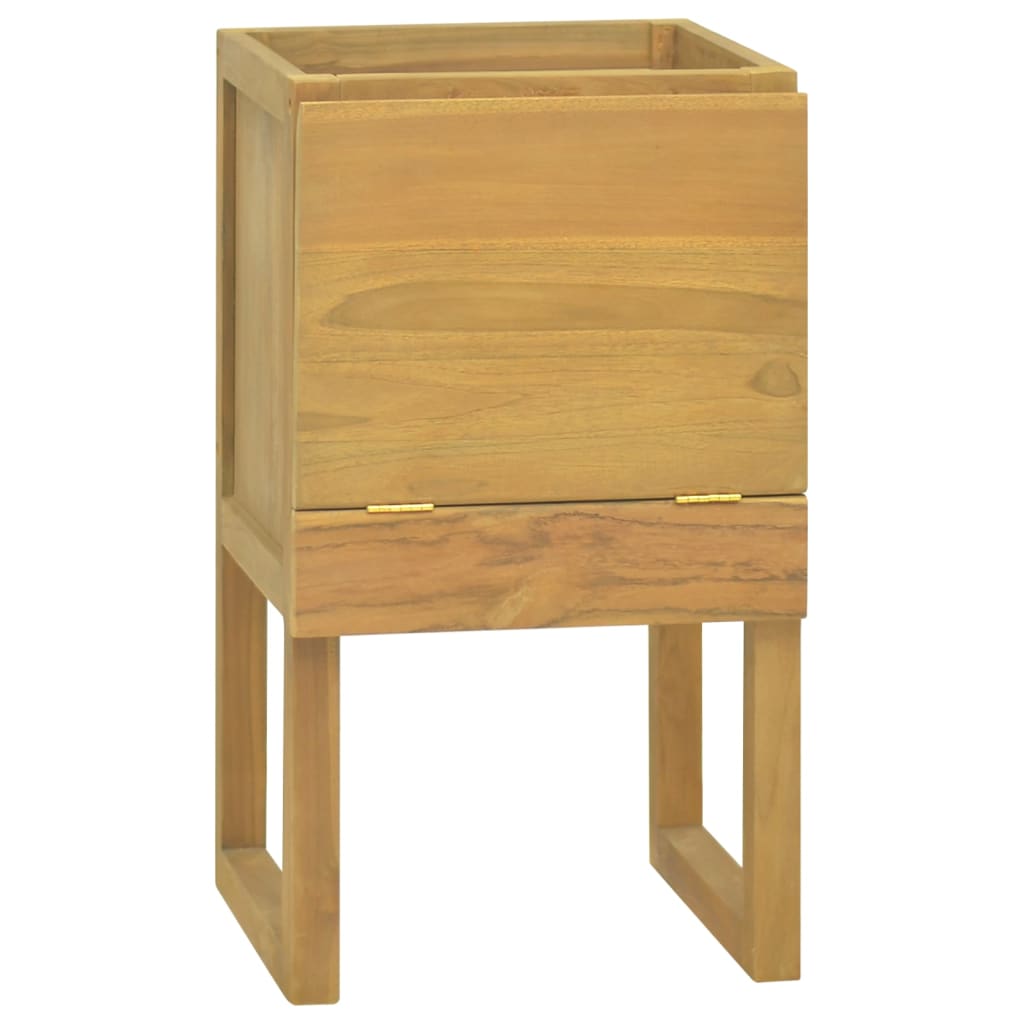 vidaXL Baderomsskap 41x40x75 cm heltre teak