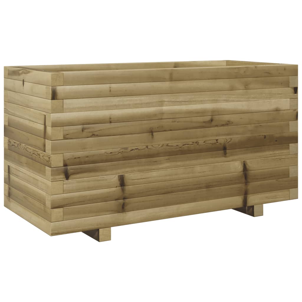 vidaXL Plantekasse 90x40x49,5 cm impregnert furu