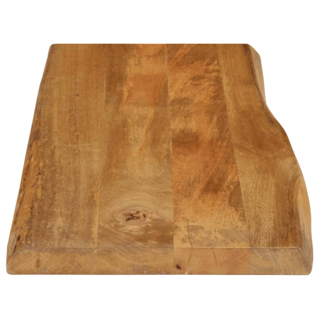 vidaXL Bordplate 80x40x3,8 cm naturlig kant heltre mango