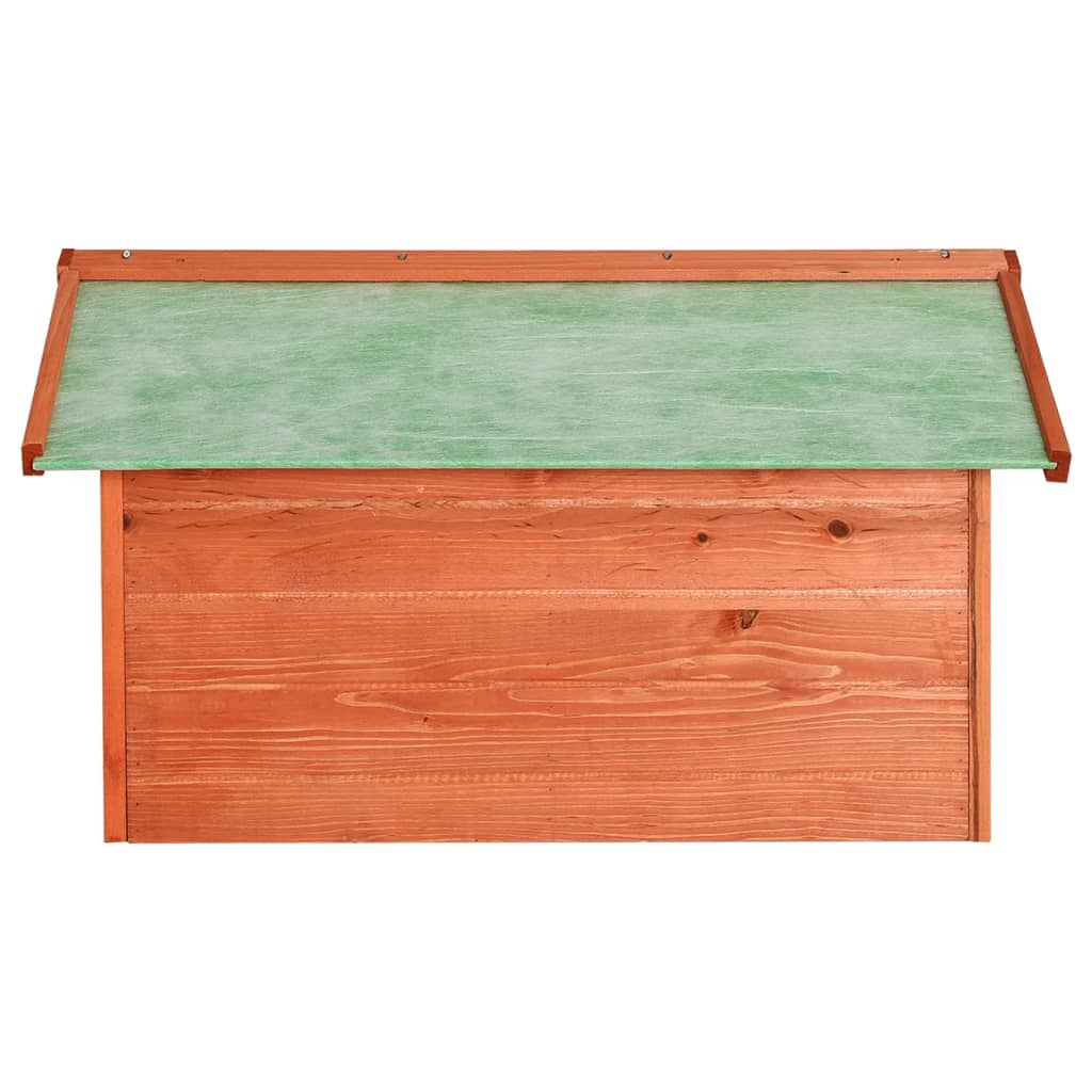 vidaXL Gressklipperhus 72x87x50 cm heltre gran