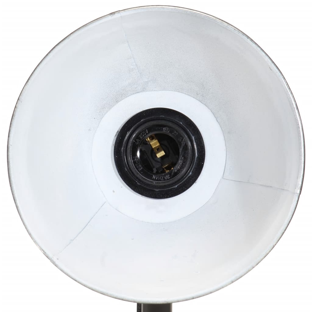 vidaXL Skrivebordslampe 25 W svart 18x18x60 cm E27