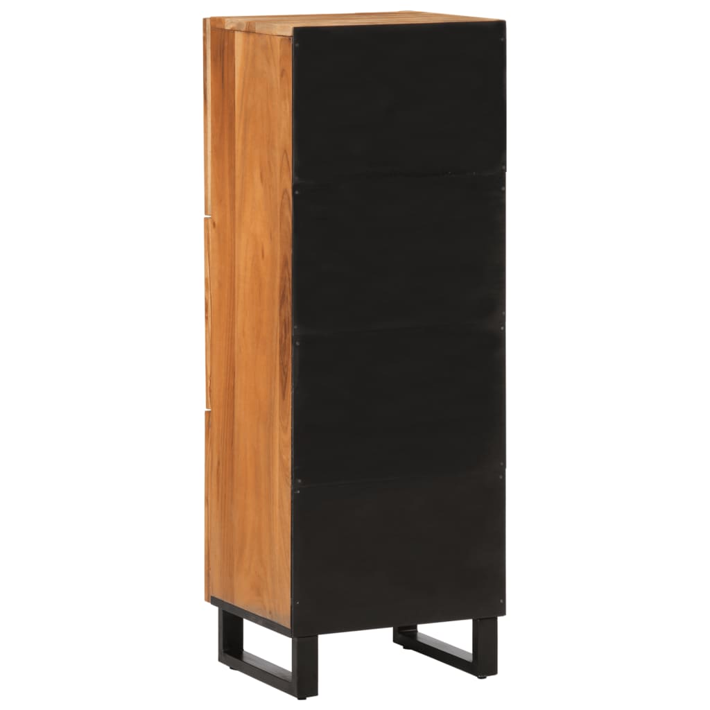 vidaXL Highboard 40x34x110 cm heltre akasie