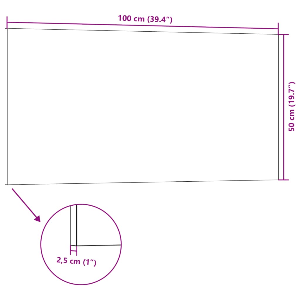 vidaXL 3D-veggpaneler 5 stk lysebrun 100x50 cm EPS