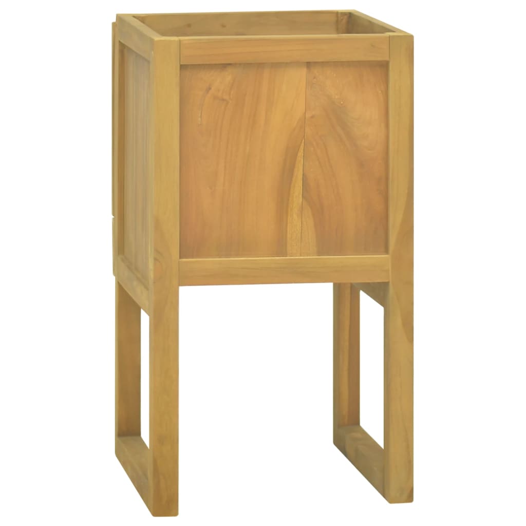 vidaXL Baderomsskap 41x40x75 cm heltre teak