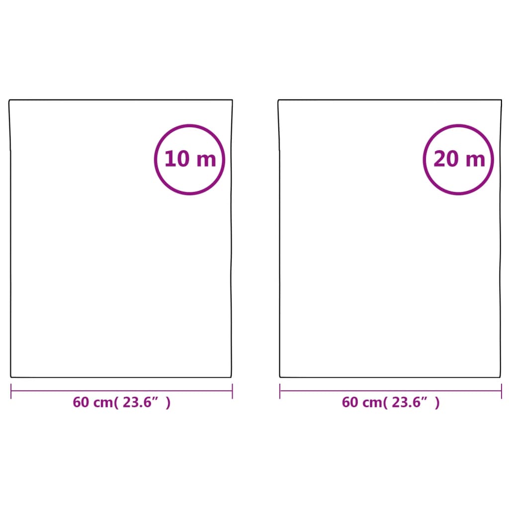 vidaXL Vindusfilmer 3 stk statisk frostet svart PVC