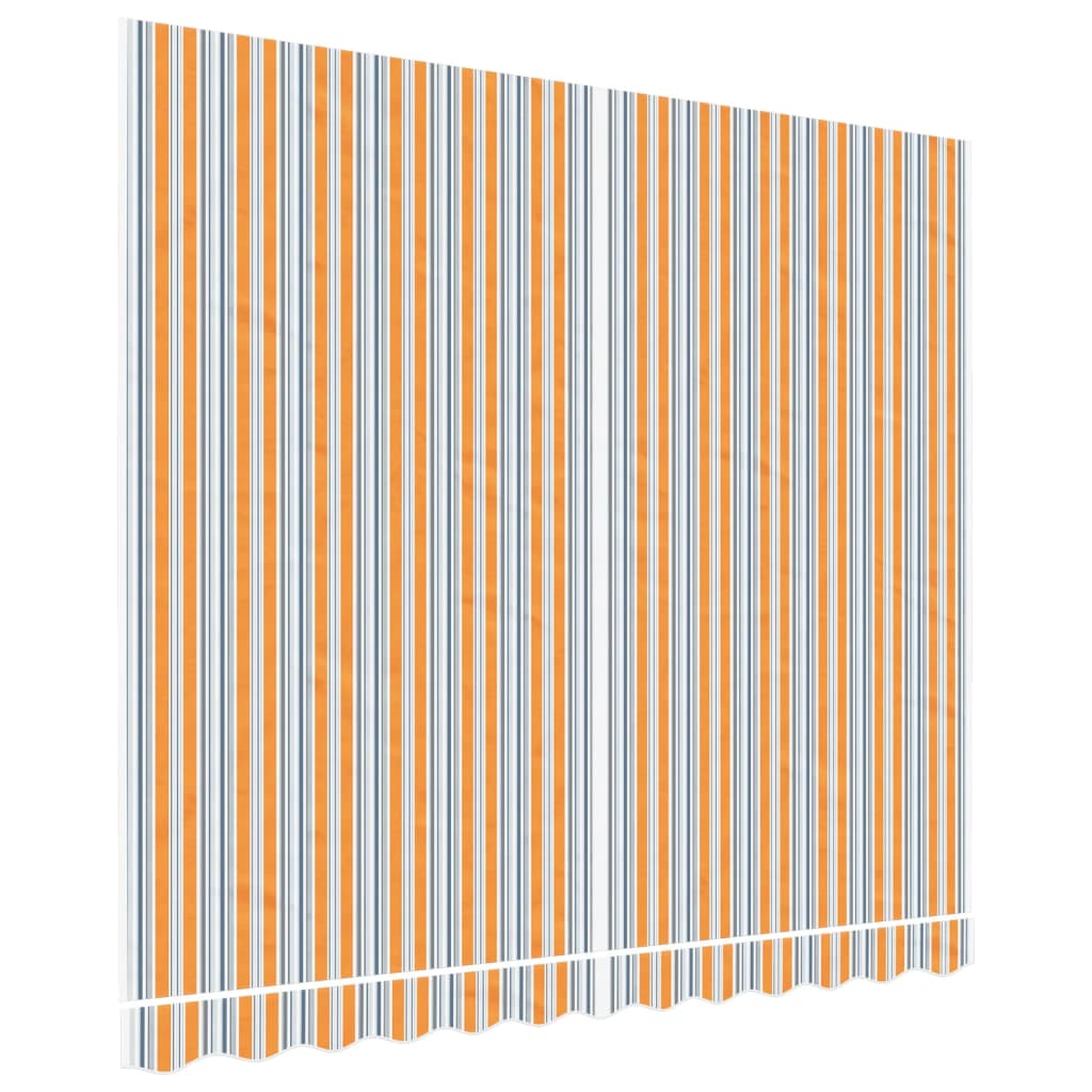 vidaXL Erstatningsduk for markise flerfarget stripe 3x2,5 m