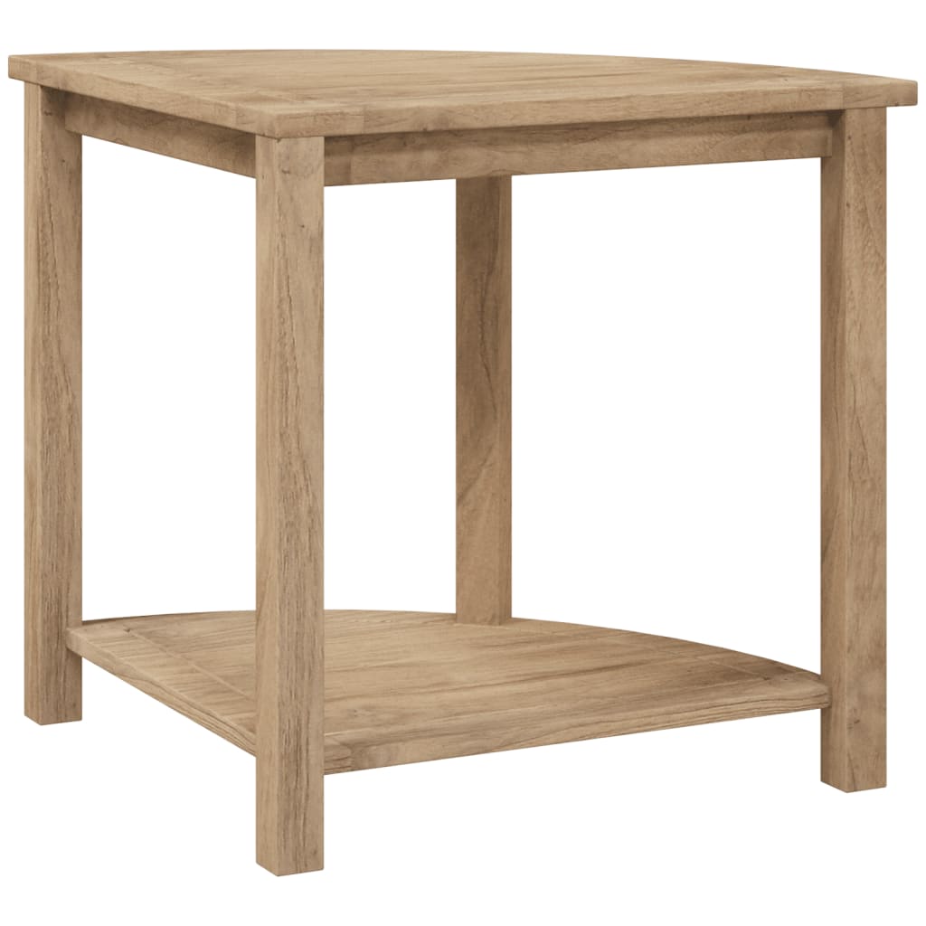 vidaXL Sidebord til baderom 45x45x45 cm heltre teak